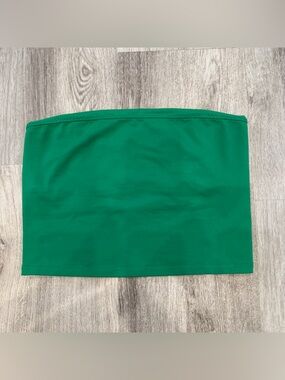 Offline by Aerie Green Tube Top Bandeau Size M